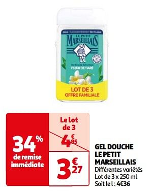Promoties Gel douche le petit marseillais3.27 - Le Petit Marseillais - Geldig van 23/04/2024 tot 06/05/2024 bij Auchan