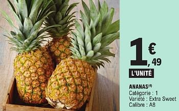 Promotions Ananas - Produit Maison - E.Leclerc - Valide de 23/04/2024 à 04/05/2024 chez E.Leclerc