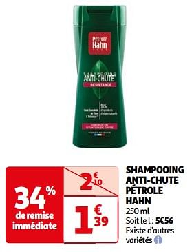 Promoties Shampooing anti-chute pétrole hahn - Pétrole Hahn - Geldig van 23/04/2024 tot 06/05/2024 bij Auchan