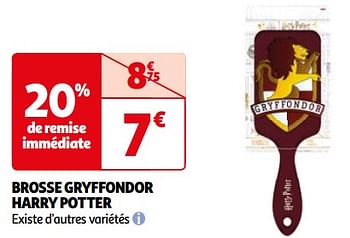 Promotions Brosse gryffondor harry potter - Produit Maison - Auchan Ronq - Valide de 23/04/2024 à 06/05/2024 chez Auchan Ronq