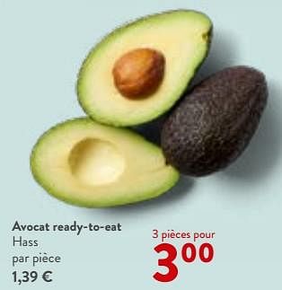Promotions Avocat ready-to-eat hass - Hass - Valide de 24/04/2024 à 07/05/2024 chez OKay