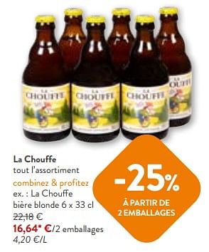 Promoties La chouffe bière blonde - Chouffe - Geldig van 24/04/2024 tot 07/05/2024 bij OKay