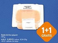 Promotions Salade de thon piquant - Huismerk - Okay Buurtwinkels - Valide de 24/04/2024 à 07/05/2024 chez OKay