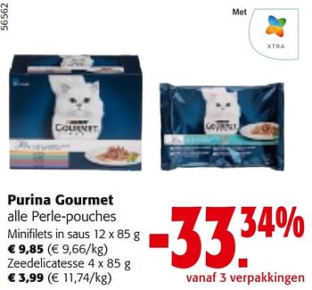 Promotions Purina gourmet alle perle-pouches - Purina - Valide de 24/04/2024 à 07/05/2024 chez Colruyt