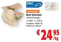 Promoties Boni selection schelvishaasjes - Boni - Geldig van 24/04/2024 tot 07/05/2024 bij Colruyt