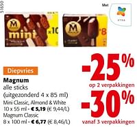 Promoties Magnum alle sticks - Ola - Geldig van 24/04/2024 tot 07/05/2024 bij Colruyt