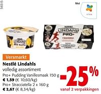 Promoties Nestlé lindahls volledig assortiment - Nestlé - Geldig van 24/04/2024 tot 07/05/2024 bij Colruyt