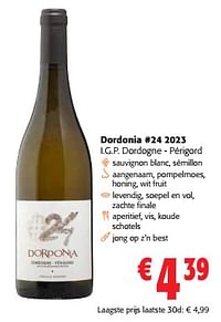 Dordonia #24 2023 i.g.p. dordogne - périgord-Witte wijnen