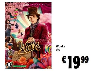 Promoties Wonka dvd - Huismerk - Colruyt - Geldig van 24/04/2024 tot 07/05/2024 bij Colruyt