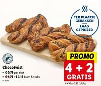 Promoties Chocotwist - Huismerk - Lidl - Geldig van 02/05/2024 tot 07/05/2024 bij Lidl