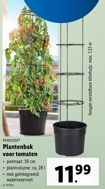 Promoties Plantenbak voor tomaten - Parkside - Geldig van 02/05/2024 tot 07/05/2024 bij Lidl