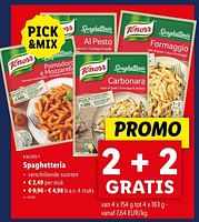 Promoties Spaghetteria - Knorr - Geldig van 02/05/2024 tot 07/05/2024 bij Lidl