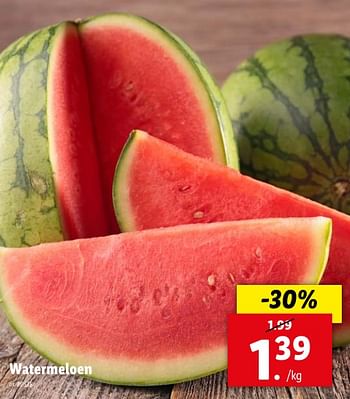 Promoties Watermeloen - Huismerk - Lidl - Geldig van 02/05/2024 tot 07/05/2024 bij Lidl