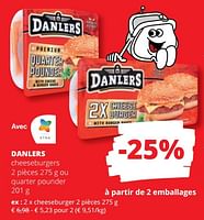 Promotions Cheeseburger - Danlers - Valide de 25/04/2024 à 08/05/2024 chez Spar (Colruytgroup)