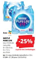 Promotions Eau minérale naturelle - Nestlé - Valide de 25/04/2024 à 08/05/2024 chez Spar (Colruytgroup)