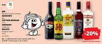 Promotions J+b blended scotch whisky - J & B - Valide de 25/04/2024 à 08/05/2024 chez Spar (Colruytgroup)