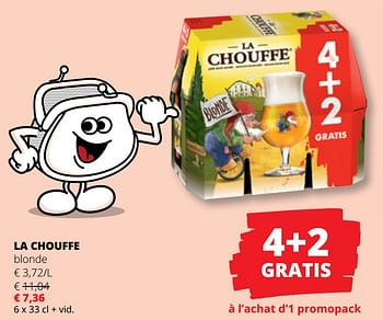 Promoties La chouffe blonde - Chouffe - Geldig van 25/04/2024 tot 08/05/2024 bij Spar (Colruytgroup)