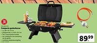 Compacte gasbarbecue-Grill Meister
