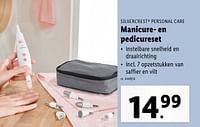 Promoties Manicure- en pedicureset - SilverCrest - Geldig van 02/05/2024 tot 07/05/2024 bij Lidl