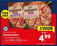 Promoties Steenovenpizza - Trattoria Alfredo - Geldig van 02/05/2024 tot 07/05/2024 bij Lidl