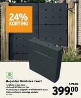 Promoties Regenton rainblock - Huismerk - Gamma - Geldig van 24/04/2024 tot 30/04/2024 bij Gamma
