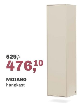 Promotions Moiano hangkast - Produit maison - Trendhopper - Valide de 23/04/2024 à 13/05/2024 chez Trendhopper