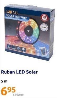 Promoties Ruban led solar - Huismerk - Action - Geldig van 24/04/2024 tot 30/04/2024 bij Action