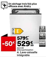 Promotions Lave-vaisselle intégrable electrolux eea27210l - Electrolux - Valide de 16/04/2024 à 20/05/2024 chez But
