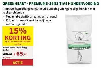 Promotions Greenheart anti allergy - Greenheart-Premiums - Valide de 24/04/2024 à 05/05/2024 chez Horta