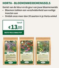 Horta bloemenweidemengsels-Huismerk - Horta