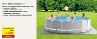 Promoties Intex prism zwembad set - Intex - Geldig van 24/04/2024 tot 05/05/2024 bij Horta