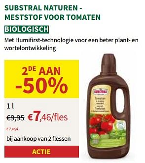 Promotions Substral naturen meststof voor tomaten - Substral - Valide de 24/04/2024 à 05/05/2024 chez Horta