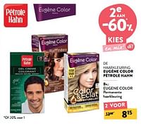 Promoties Eugene color permanente haarkleuring - Eugène Color - Geldig van 24/04/2024 tot 07/05/2024 bij DI