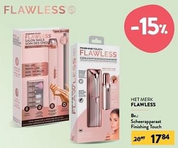 Promotions Scheerapparaat finishing touch - Flawless - Valide de 24/04/2024 à 07/05/2024 chez DI