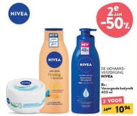 Promoties Verzorgende bodymilk - Nivea - Geldig van 24/04/2024 tot 07/05/2024 bij DI