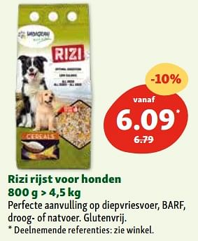 Promoties Rizi rijst voor honden - Vadigran - Geldig van 30/04/2024 tot 06/05/2024 bij Maxi Zoo
