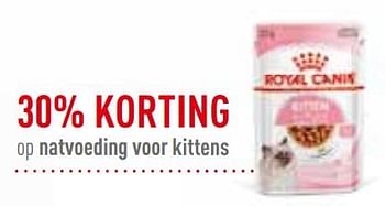 Promotions 30% korting op natvoeding voor kittens - Royal Canin - Valide de 30/04/2024 à 06/05/2024 chez Maxi Zoo