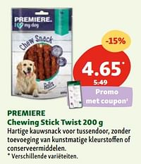 Premiere chewing stick twist-Premiere