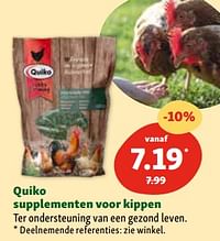 Quiko supplementen voor kippen-Quiko