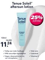 Promoties Aftersun lotion - Tenue Soleil - Geldig van 24/04/2024 tot 11/05/2024 bij De Online Drogist
