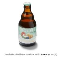 Chouffe lite blond bier-Chouffe