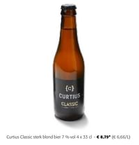 Curtius classic sterk blond bier-Curtius