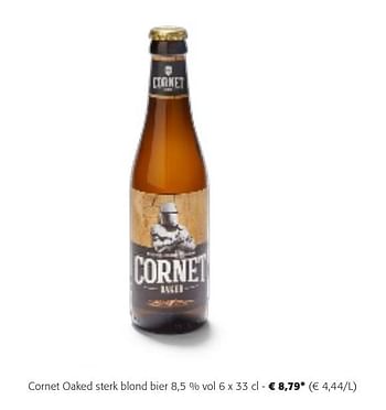 Promotions Cornet oaked sterk blond bier - Cornet  - Valide de 24/04/2024 à 07/05/2024 chez Colruyt