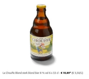 Promotions La chouffe blond sterk blond bier - Chouffe - Valide de 24/04/2024 à 07/05/2024 chez Colruyt