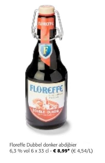 Promotions Floreffe dubbel donker abdijbier - Floreffe - Valide de 24/04/2024 à 07/05/2024 chez Colruyt
