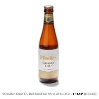 St-feuillien grand cru sterk blond bier-St Feuillien
