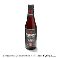 Rodenbach grand cru roodbruin bier-Rodenbach