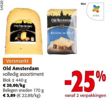 Promotions Old amsterdam volledig assortiment - Old Amsterdam - Valide de 24/04/2024 à 07/05/2024 chez Colruyt