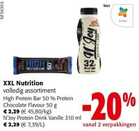 Promoties Xxl nutrition volledig assortiment - Xxl nutrition - Geldig van 24/04/2024 tot 07/05/2024 bij Colruyt