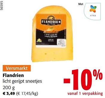 Promoties Flandrien licht gerijpt sneetjes - Flandrien  - Geldig van 24/04/2024 tot 07/05/2024 bij Colruyt